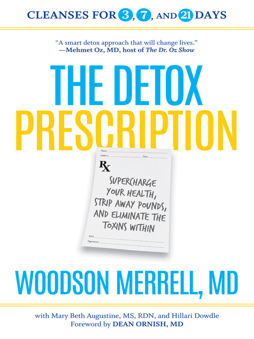 Title details for The Detox Prescription by Woodson Merrell - Available